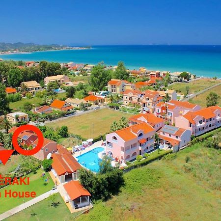 Asteraki Beach House By Dadovillas Ахараві Екстер'єр фото